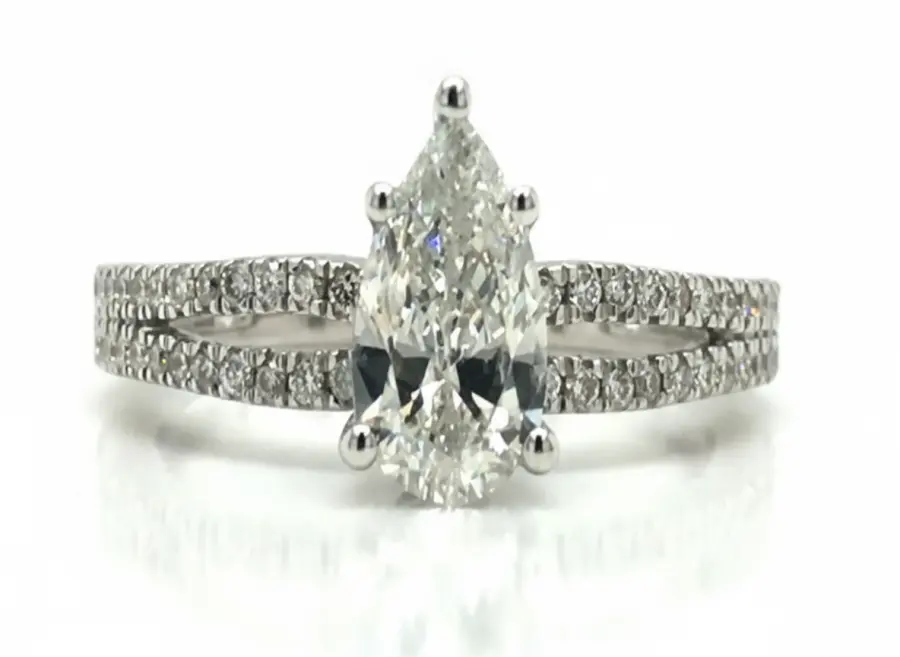 Modern Luxury 0.90 CT Natural Diamond Solitaire Ring