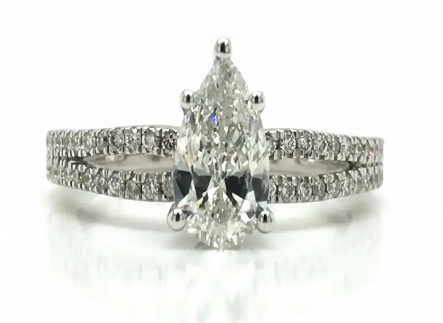 Modern Luxury 0.90 CT Natural Diamond Solitaire Ring