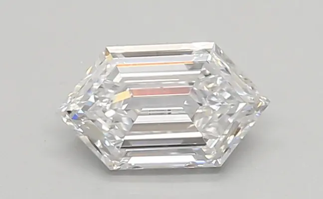 0.52ct D VVS1 Long Hexagon (IGI)