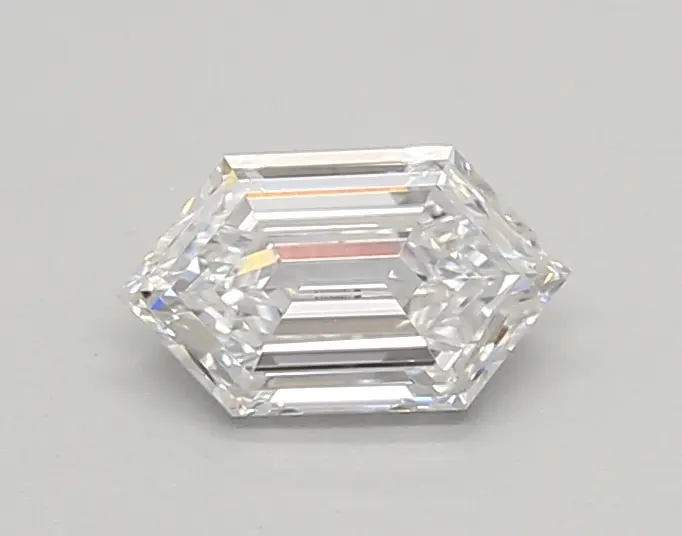 0.52ct D VVS1 Long Hexagon (IGI)