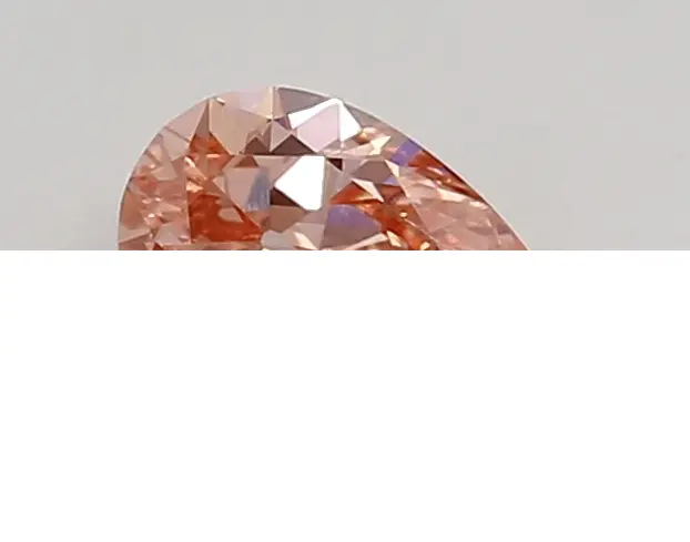0.52ct FANCY VIVID  PINK VS1 Pear (IGI)