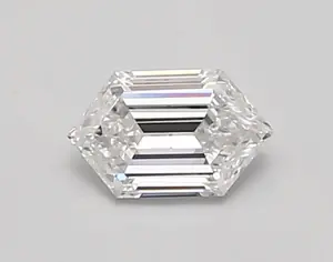 0.52ct D VVS2 Long Hexagon (IGI)