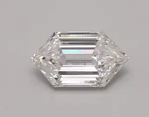 0.52ct E VVS2 Long Hexagon (IGI)