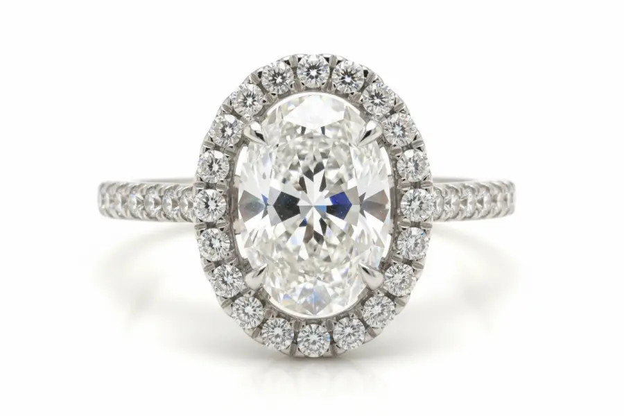 Modern Classic 0.80 Carat Natural Diamond Ring (18K) Ultimate Sparkle