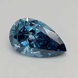 0.51ct FANCY VIVID  BLUE VVS2 Pear (IGI)