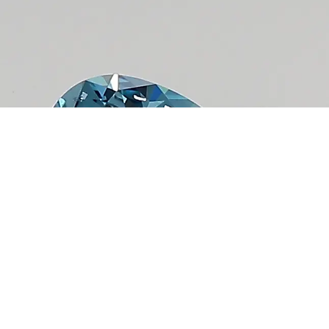 0.51ct FANCY VIVID  BLUE VVS2 Pear (IGI)