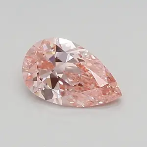 0.51ct FANCY VIVID  PINK VS2 Pear (IGI)