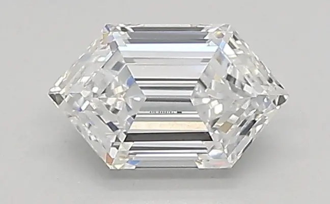 0.51ct D VVS2 Long Hexagon (IGI)