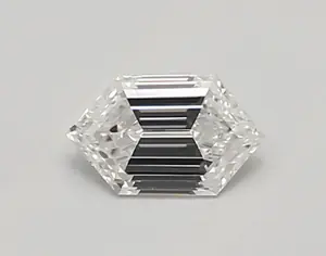 0.51ct D VS1 Long Hexagon (IGI)