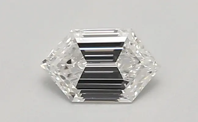 0.51ct D VS1 Long Hexagon (IGI)