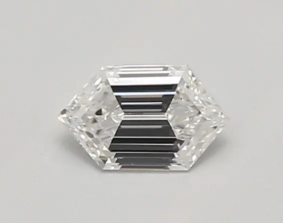 0.51ct D VS1 Long Hexagon (IGI)