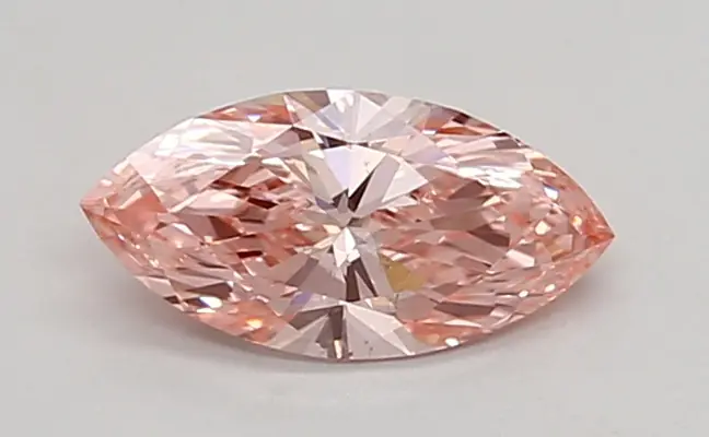 0.50ct FANCY VIVID  PINK VS1 Marquise (IGI)