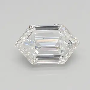0.49ct E VVS2 Long Hexagon (IGI)