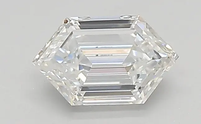 0.49ct E VVS2 Long Hexagon (IGI)