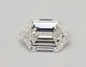 0.49ct E VVS2 Long Hexagon (IGI)