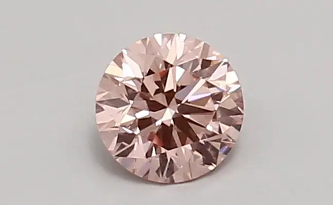 0.48ct FANCY INTENSE  PINK VS2 Round (IGI)