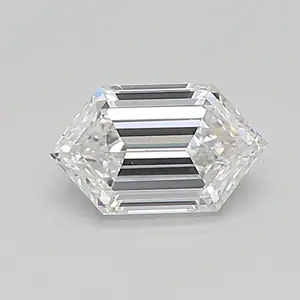 0.48ct D VVS2 Long Hexagon (IGI)