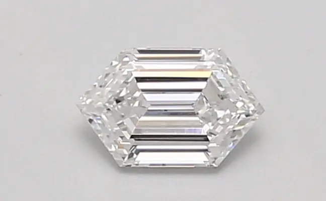 0.47ct D VVS2 Long Hexagon (IGI)