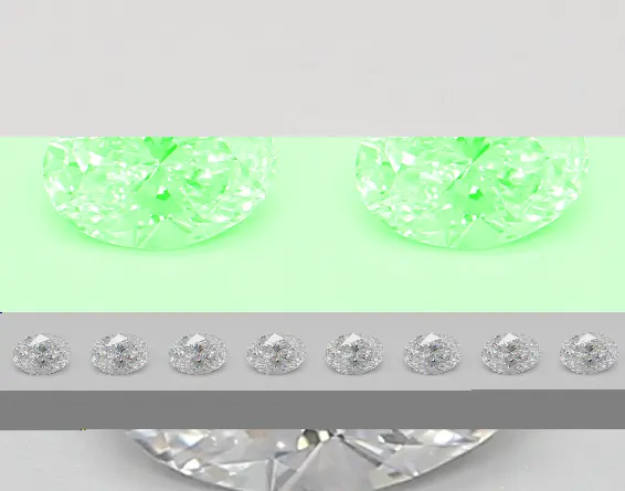 0.46ct D VS2 Oval (IGI)