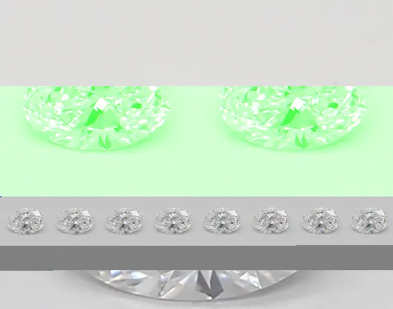 0.46ct D VS2 Oval (IGI)