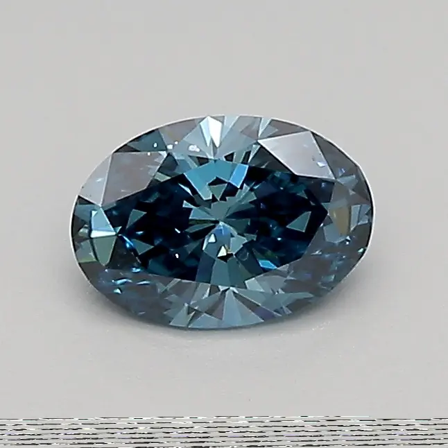 0.46ct FANCY VIVID  BLUE VVS2 Oval (IGI)