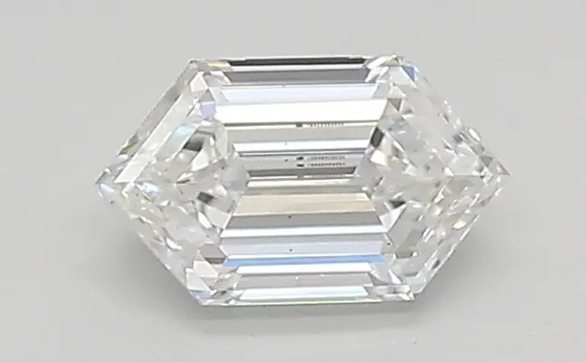0.46ct D VS2 Long Hexagon (IGI)