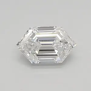 0.46ct D VS2 Long Hexagon (IGI)