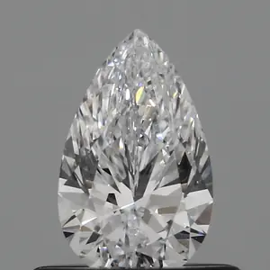 0.45ct D VS2 Pear (IGI)