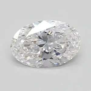 0.45ct D SI1 Oval (IGI)