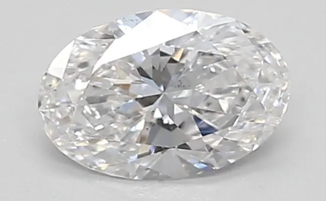 0.45ct D SI1 Oval (IGI)