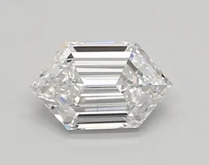 0.45ct D VS1 Long Hexagon (IGI)