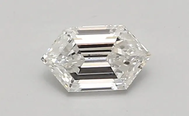 0.45ct F VVS1 Long Hexagon (IGI)