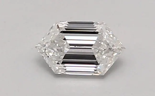 0.45ct D VS1 Long Hexagon (IGI)