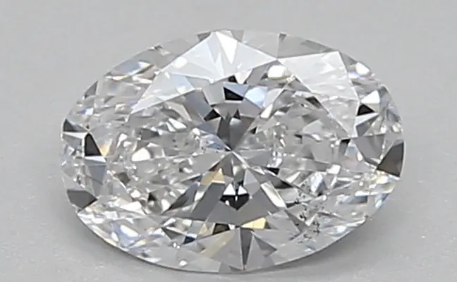 0.44ct D SI1 Oval (IGI)