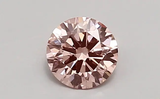 0.44ct FANCY INTENSE  PINK SI1 Round (IGI)