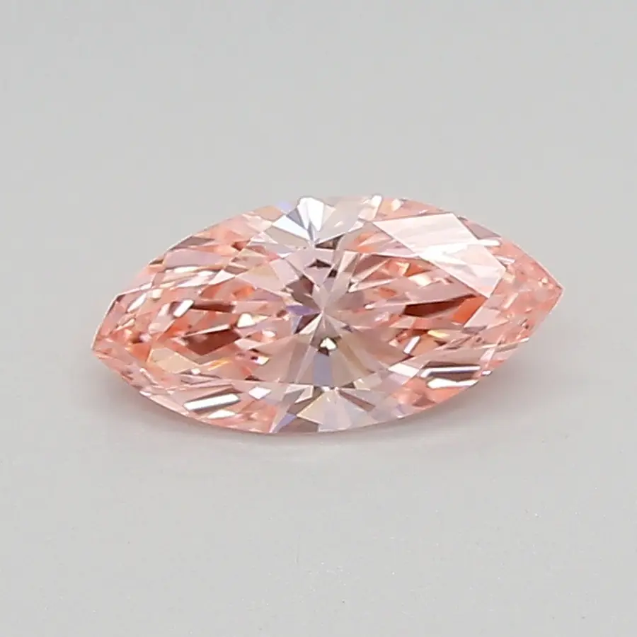 0.44ct FANCY VIVID  PINK VVS2 Marquise (IGI)