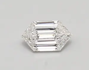 0.44ct D VS1 Long Hexagon (IGI)