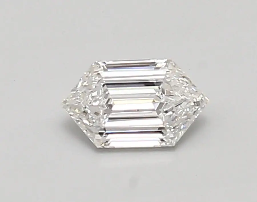0.44ct D VS1 Long Hexagon (IGI)