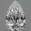 0.43ct E VVS1 Pear (IGI), image 1