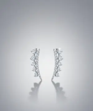 The Celestia Arch Hoop Earrings