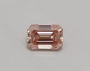 0.43ct FANCY VIVID  PINK VS2 Emerald (IGI)