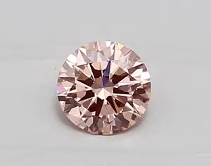 0.43ct FANCY VIVID  PINK VVS2 Round (IGI)