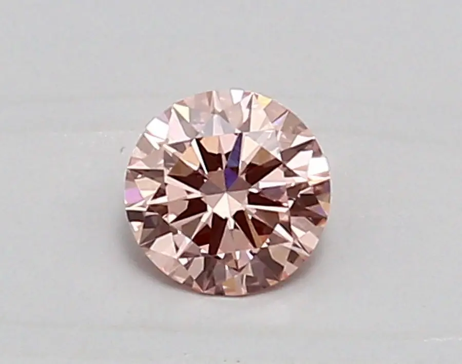 0.43ct FANCY VIVID  PINK VVS2 Round (IGI)