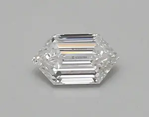 0.43ct D VS1 Long Hexagon (IGI)