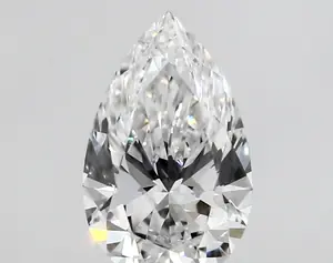 0.42ct E VVS2 Pear (IGI)