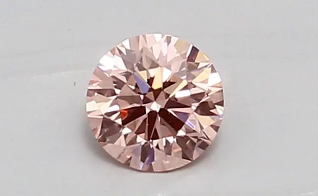 0.42ct FANCY VIVID  PINK VS1 Round (IGI)