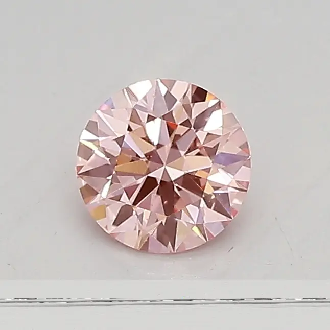 0.41ct FANCY VIVID  PINK VS1 Round (IGI)
