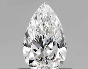 0.40ct D SI1 Pear (IGI)