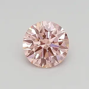 0.40ct FANCY VIVID  PINK VVS2 Round (IGI)