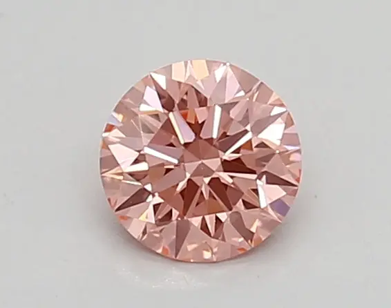 0.39ct FANCY VIVID  PINK VVS2 Round (IGI)